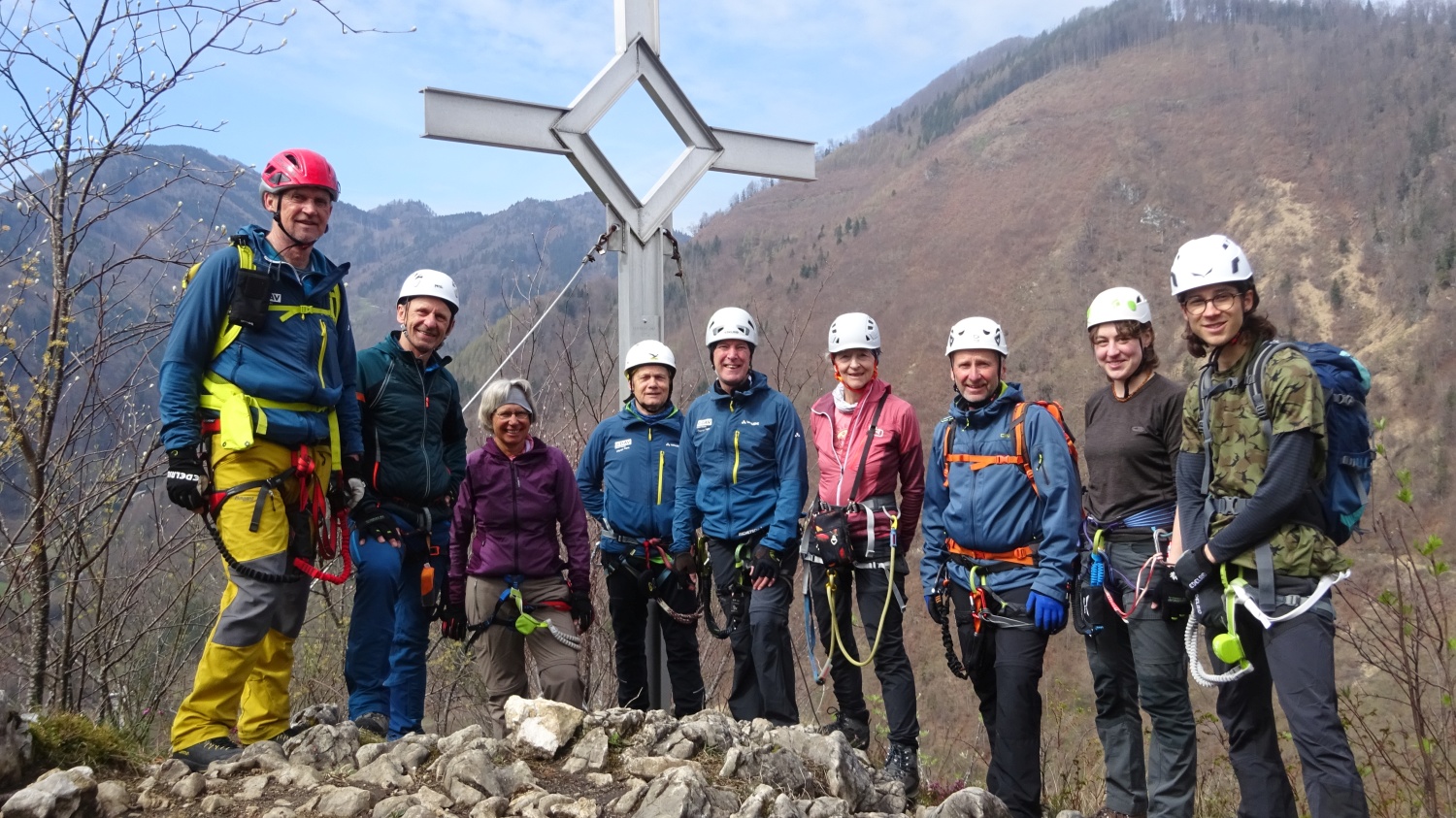 Klettersteig Beisteinmauer und Wanderung Schieferstein